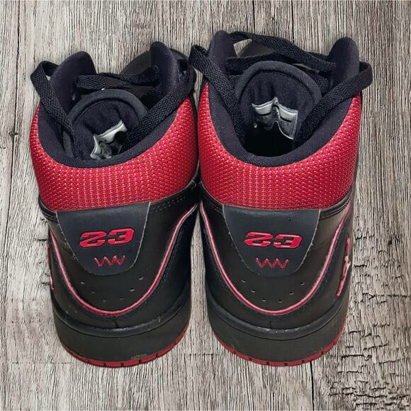 Nike Air Jordan red and‎ black men’s sneakers. Size 9.5 main image 4